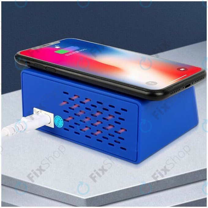 Stazione di ricarica USB con USB-C, USB 3.0 e caricatore wireless, Mechanic iCharge 8 Pro