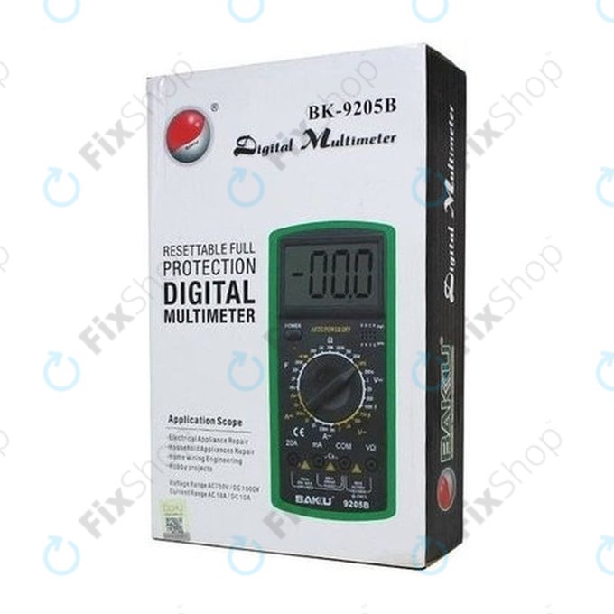 Multimetro digitale professionale, Baku BK-9205B