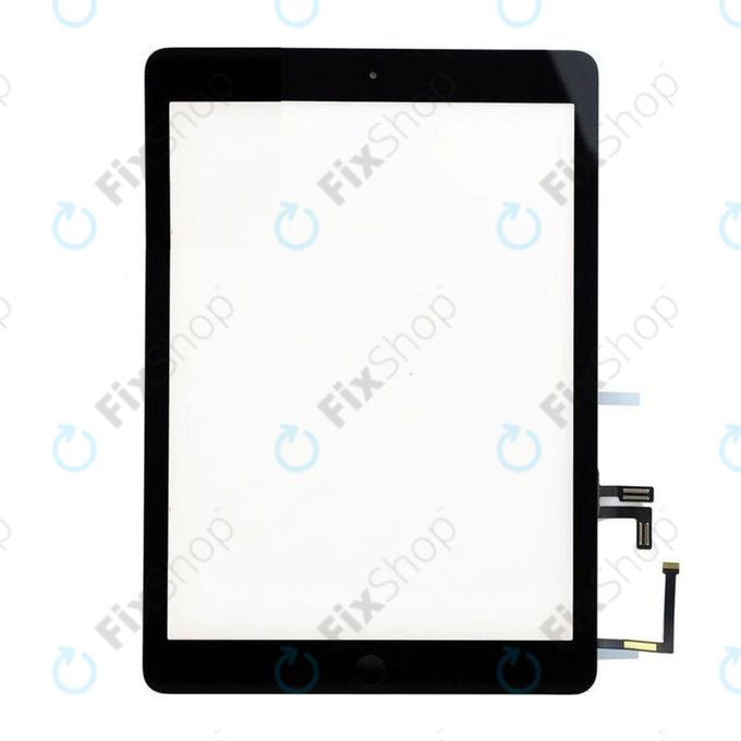 Vetro touch con pulsante Home per iPad (5th Gen 2017), Space Gray