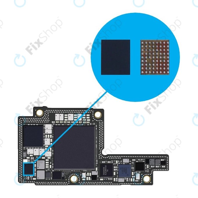 IC ricarica USB U3300 SN2600 per iPhone XR, XS, XS Max