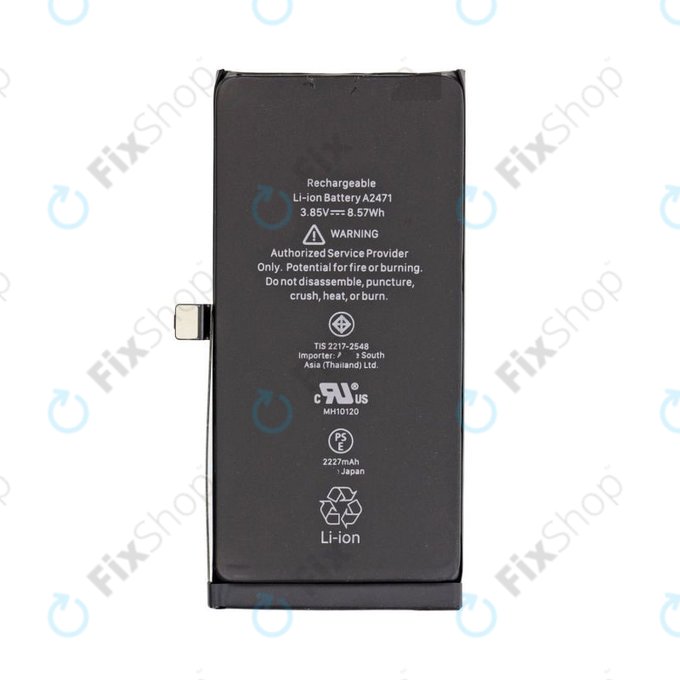 Batteria per iPhone 12 Mini, 2227mAh