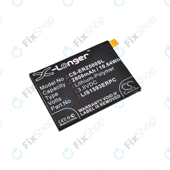 Batteria per Sony Xperia Z5 E6653, 2800mAh, Li-Pol, 3.8 V, LIS1593ERPC, HQ