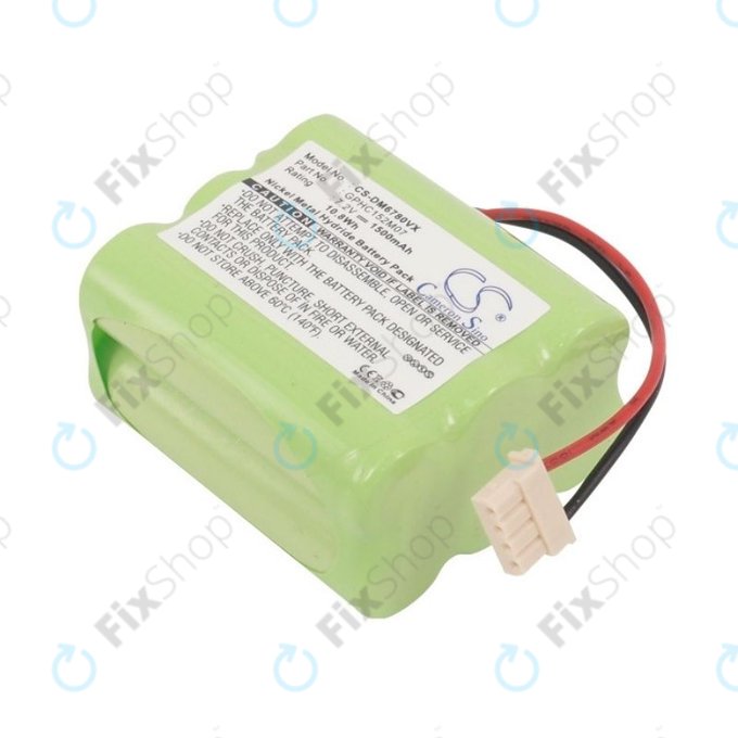 Batteria per iRobot Mint-seriess, GPHC152M07, Ni-MH, 1500mAh, 7.2V, HQ