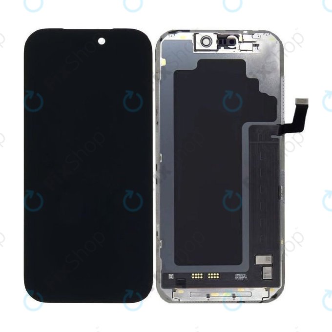 Schermo Soft OLED 120Hz per iPhone 17 Pro, Vetro touch con cornice, FixPremium PRO