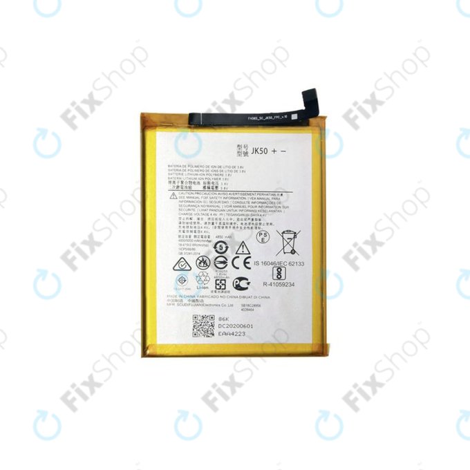 Batteria per Motorola Moto G7 Power, G8 Power Lite, G9 Play, G10, G20, G30, G50, G51, E7 Plus, E7, E7i Power, E30, E40, JK50, 5000mAh