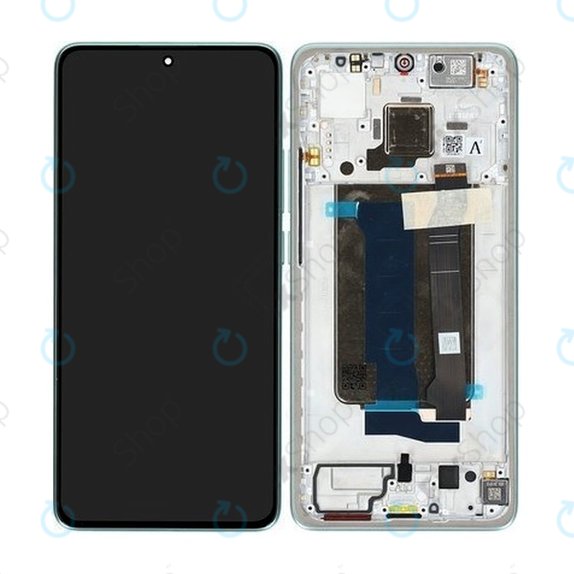 Schermo OLED per Xiaomi Poco X7 Pro 2412DPC0AG, Green, Vetro touch con cornice
