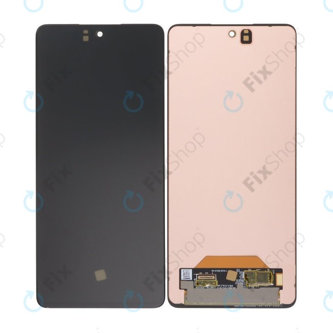 Schermo OLED per Samsung A73 5G A736, Vetro touch senza cornice