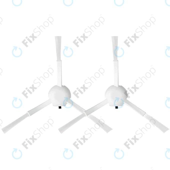 Set di ricambio per Xiaomi Mi Robot Vacuum S20+, S10+, X20+, X10+ (2x spazzola principale, 4x filtro, 4x spazzola laterale - White)