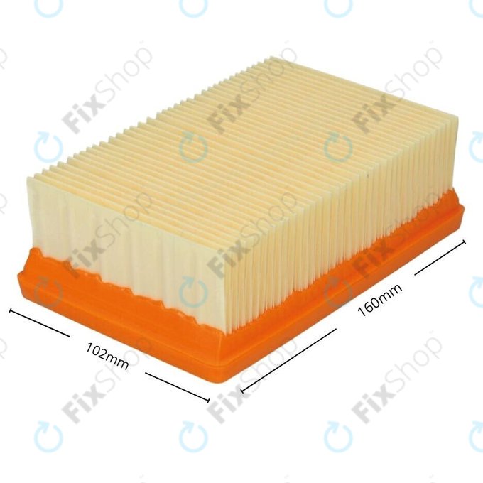 Filtro piatto per Kärcher WD-seriess, MV-seriess, KWD-seriess