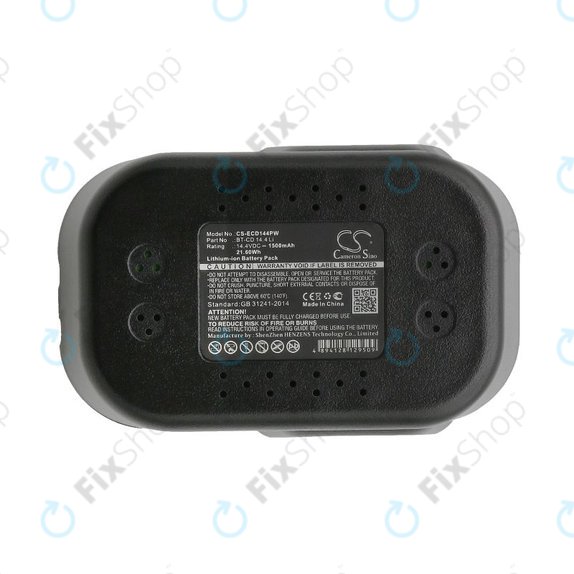 Batteria per Einhell BT-CD 14.4 Li, BT-CD 14.4 Li, Li-Ion, 1500mAh, 14.4V, HQ