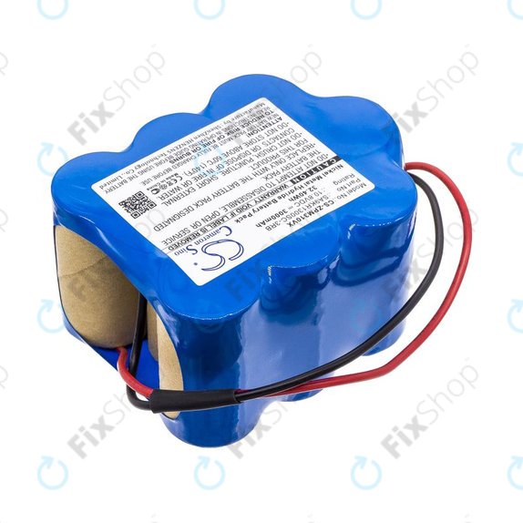 Batteria per Zepter LMG-310, 9P-130 SA9KR1300SC-3RB, Ni-MH, 3000mAh, 10.8V, HQ