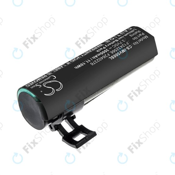 Batteria per Ingenico Move 5000, F26402376, Li-Ion, 3000mAh, 3.7V, HQ