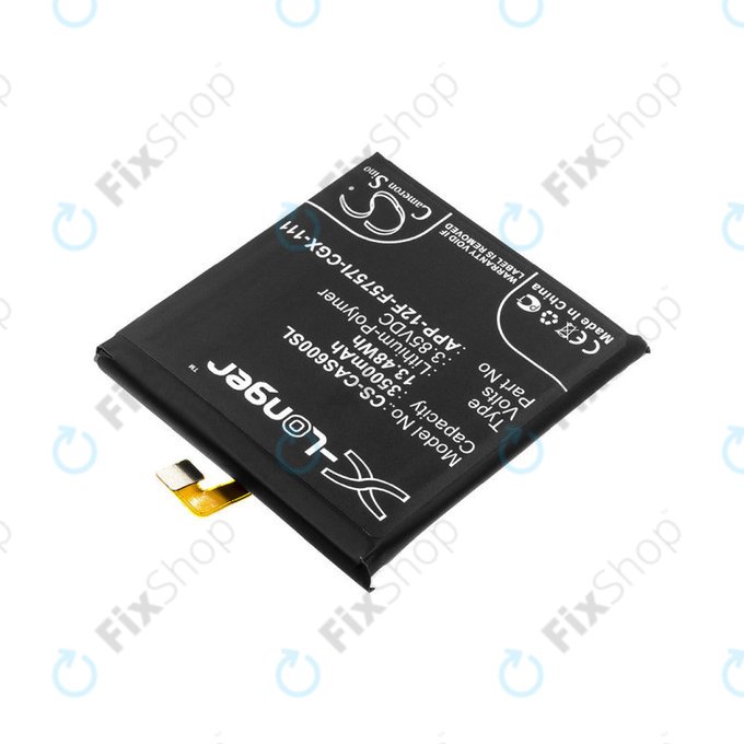 Batteria per Caterpillar CAT S60, 3500mAh, Li-Pol, 3.85 V, APP-12F-F5757I-CGX-111, HQ