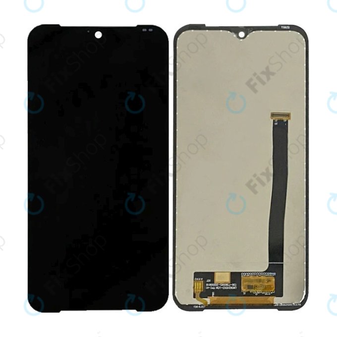 Schermo LCD per myPhone Hammer Blade 3, Vetro touch senza cornice
