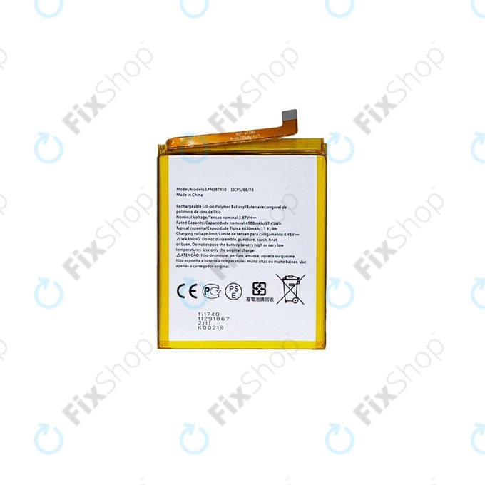 Batteria per Nokia XR20 TA-1368, TA-1362, LPN387450, 4630mAh