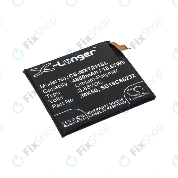 Batteria per Motorola Moto G 5G XT2113, 4850mAh, Li-Pol, 3.85 V, MK50, HQ