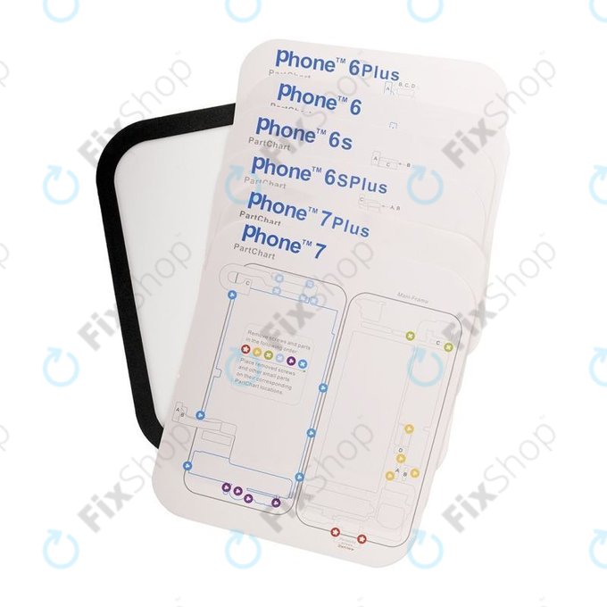 Tappetino magnetico per viti per iPhone 6 - 11 Pro Max