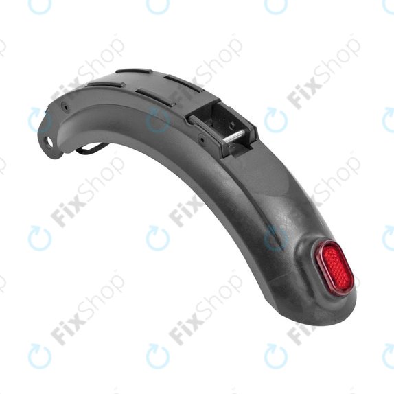 Parafango posteriore con luce e cavo per Kugoo S1, S1 Pro, S2, S3, Black