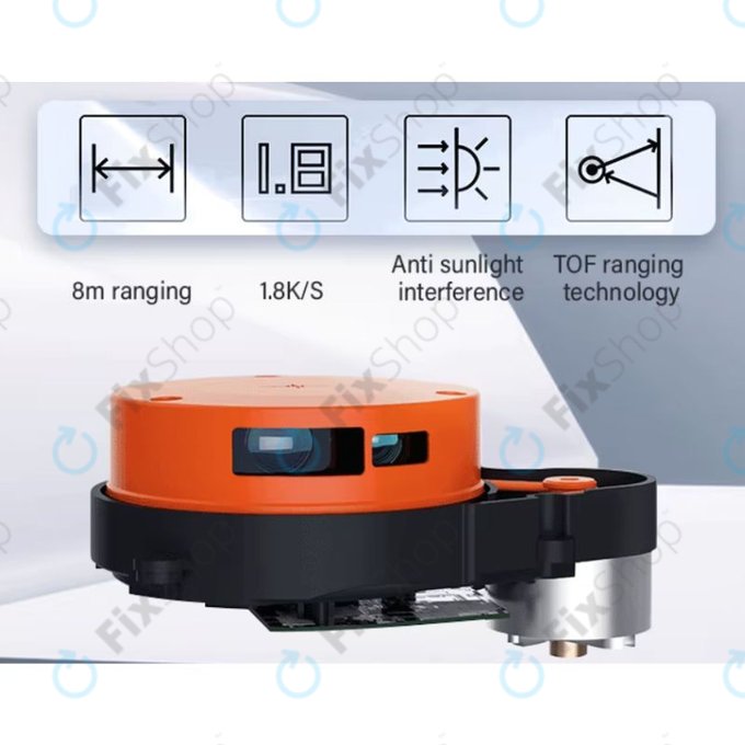 Sensore laser di distanza per Xiaomi RobGoldck S4 Max, S5, S5 Max, S6, S6 MaxV, S6 Pure, S7, Mijia 1S