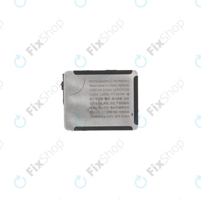 Batteria A2954 per Apple Watch 9 41mm, 282mAh, Refurbished