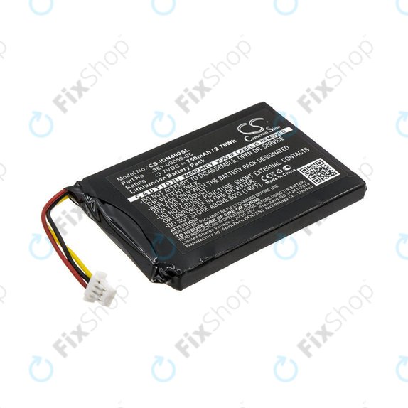 Batteria per Garmin Nüvi 40, 361-00056-05, Li-Ion, 750mAh, 3.7V, HQ