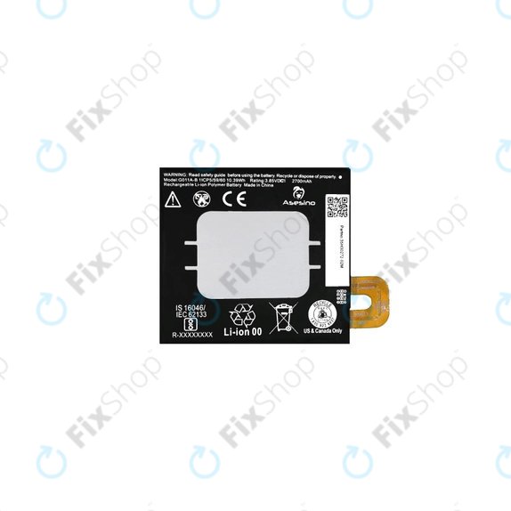 Batteria per Google Pixel 2 G011A, G011A-B, 2700mAh