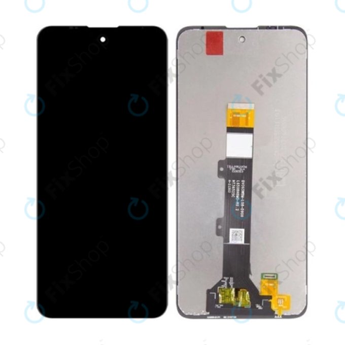 Schermo LCD per MotGoldla Moto E30, Vetro touch senza cornice