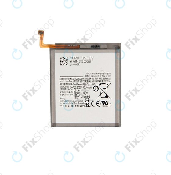 Batteria per Samsung S20 G980F, EB-BG980ABY, 4000mAh