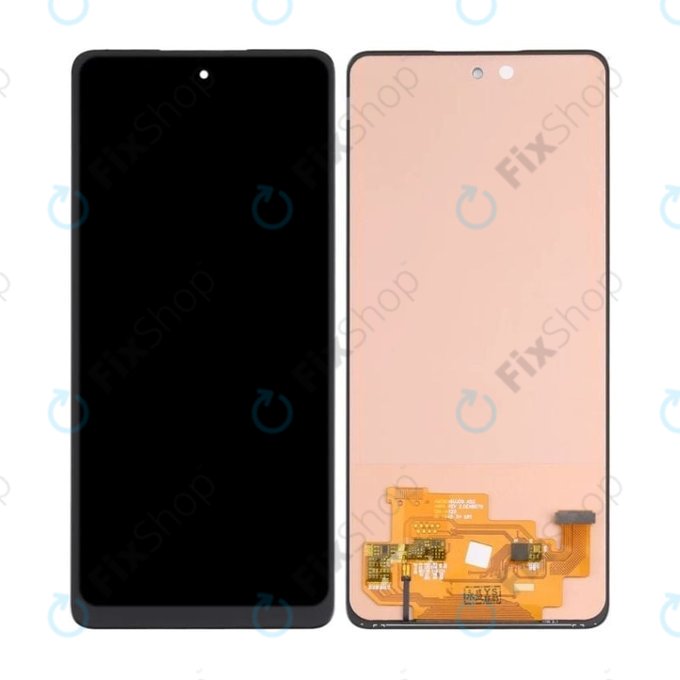 Schermo OLED per Samsung A52 4G A525F, Vetro touch senza cornice
