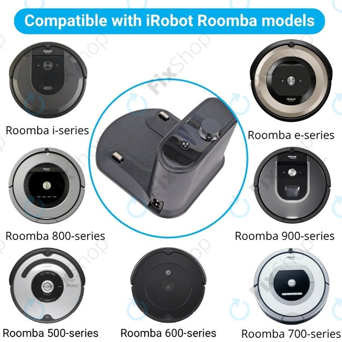 Base di ricarica per iRobot Roomba serie 500, 600, 700, 800, 900