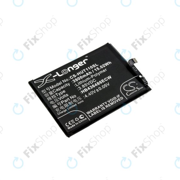 Batteria per Huawei Mate 10 Lite, Honor View 20, 3900mAh, Li-Pol, 3.85 V, HB436486ECW, HQ