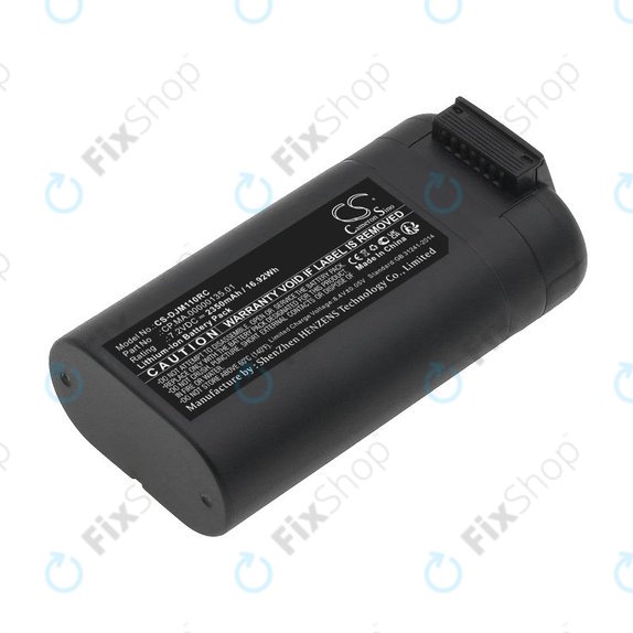 Batteria per DJI Mavic Mini, Mini dual, CP.MA.00000135.01, Li-Ion, 2350mAh, 7.2V, HQ