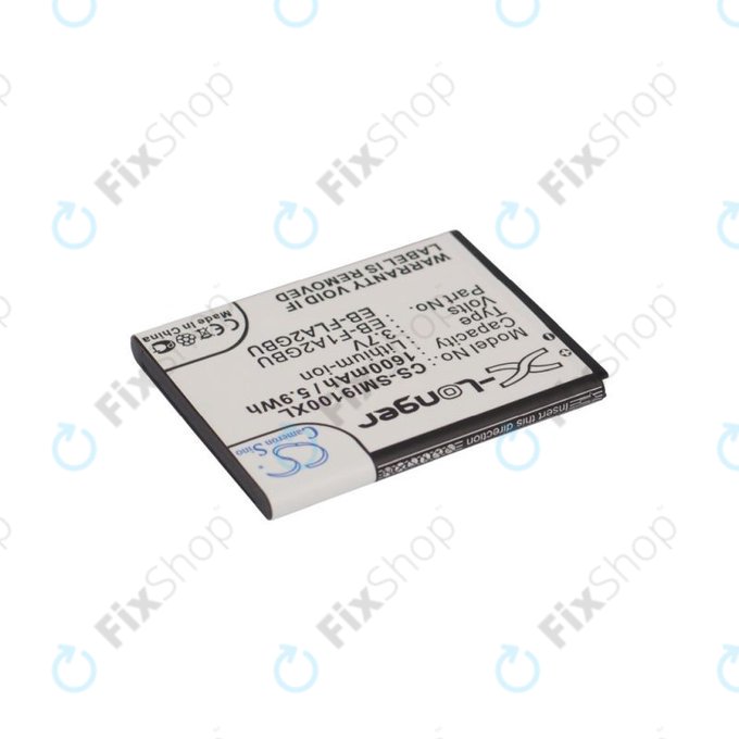 Batteria per Samsung i9100, Galaxy S II, EB-F1A2GBU, Li-Ion, 3.7V, 1600mAh, HQ