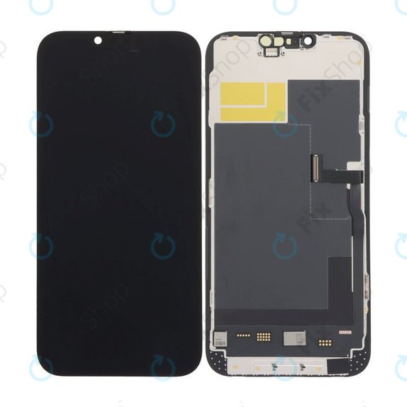 Schermo Soft OLED 120Hz per iPhone 13 Pro Max, Vetro touch con cornice, FixPremium