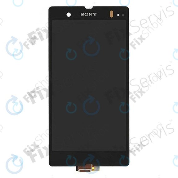 Schermo LCD per Sony Xperia Z L36H, Vetro touch senza cornice, C6603
