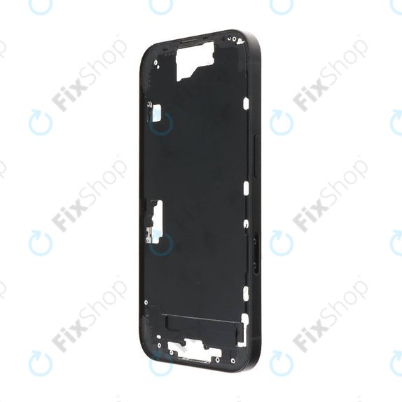 Telaio centrale con pulsanti di accensione e volume per iPhone 16, Black