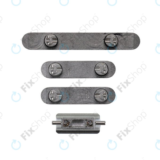 Set pulsanti laterali accensione, volume e silenzioso per iPhone XS Max, Space Gray