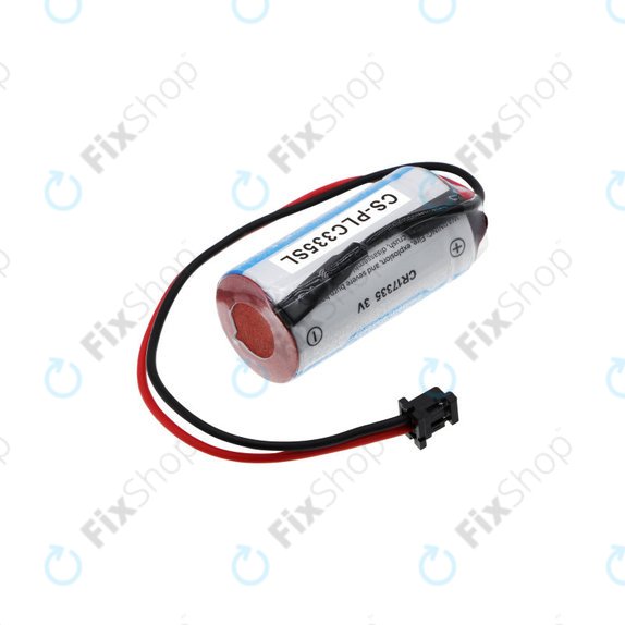 Batteria per Mitsubishi CR17335SE-R, Sanyo GT15-BAT, Li-MnO2, Q6BAT, 1800mAh, 3V, HQ