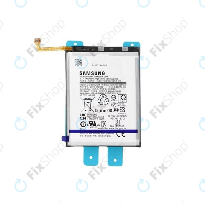 Batteria per Samsung A73 A736, EB-BM526ABS, GH82-28688A, 5000mAh, Genuine Service Pack