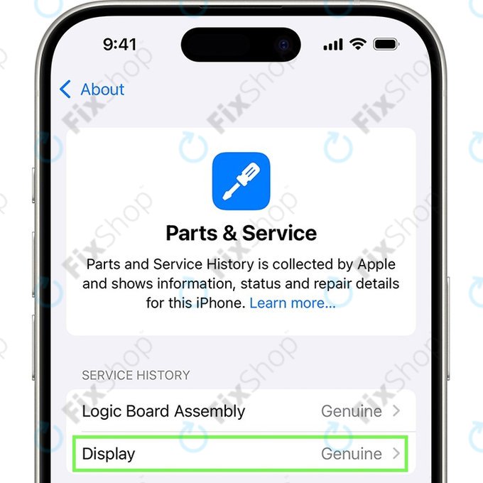 Schermo OLED per iPhone 14 Pro Max, Vetro touch con cornice, 661-30401, Genuine Apple