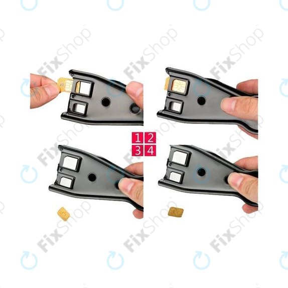 Taglierina per schede SIM NanoSIM, MicroSIM