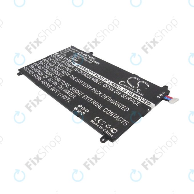 Batteria per Samsung Galaxy Tab Pro 8.4", T4800E, Li-Pol, 3.8V, 4800mAh, HQ
