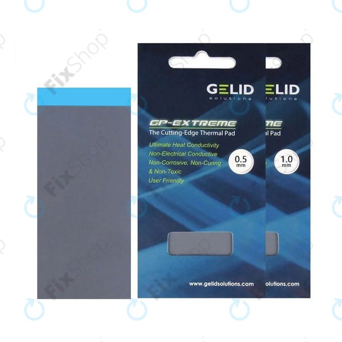 Pad termico GELID GP-Extreme, 12 W/mK, 80 × 40 × 0,5mm