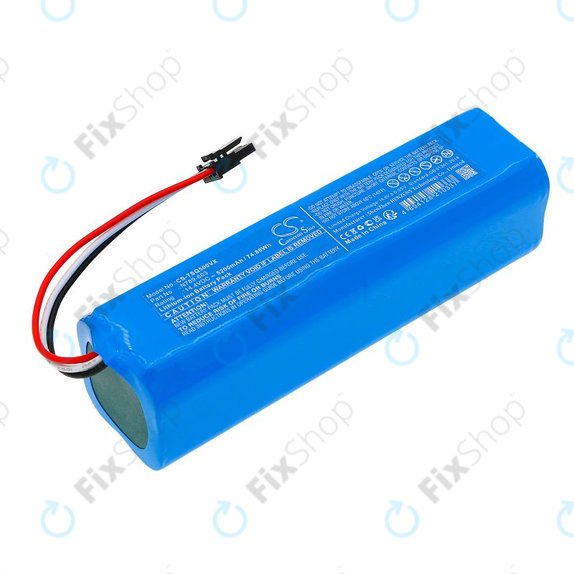 Batteria per Tesla Robostar iQ500, iQ600 N789-603, Li-Ion, 5200mAh, 14.4V, HQ