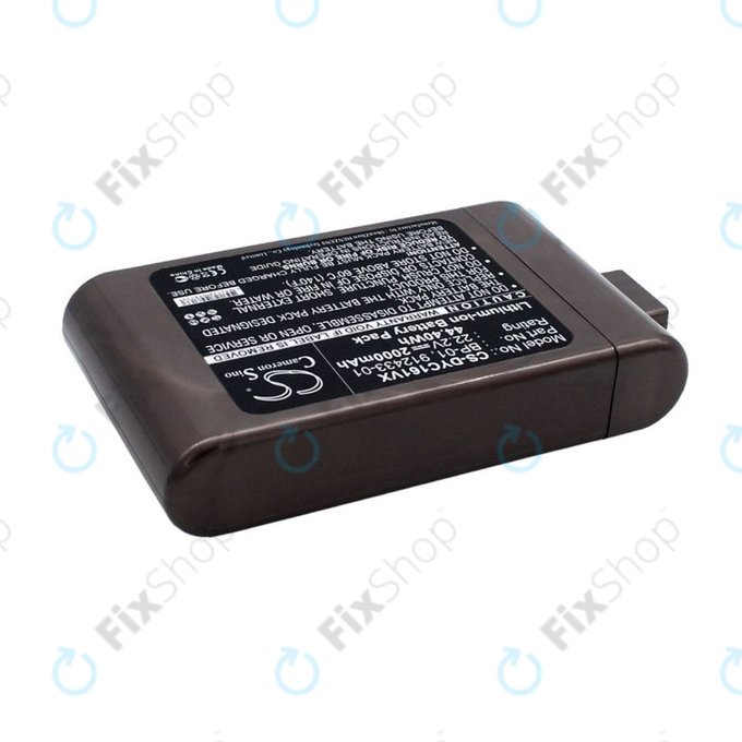 Batteria per Dyson DC12, DC16, BP-01, 912433-01, Li-Ion, 2000mAh, 22.2V, HQ