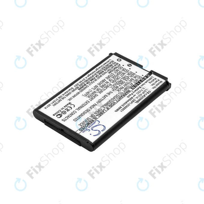 Batteria per LG T500, LGIP-531A, Li-Ion, 3.7V, 800mAh, HQ