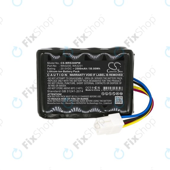 Batteria per Worx Leroid S-seriess, WR-seriess, 50032492, 50032774, WA3230, WA3231, 2500mAh, HQ