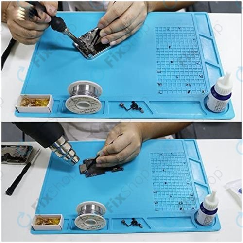 Tappetino in silicone antistatico ESD termoresistente 35 x 25cm