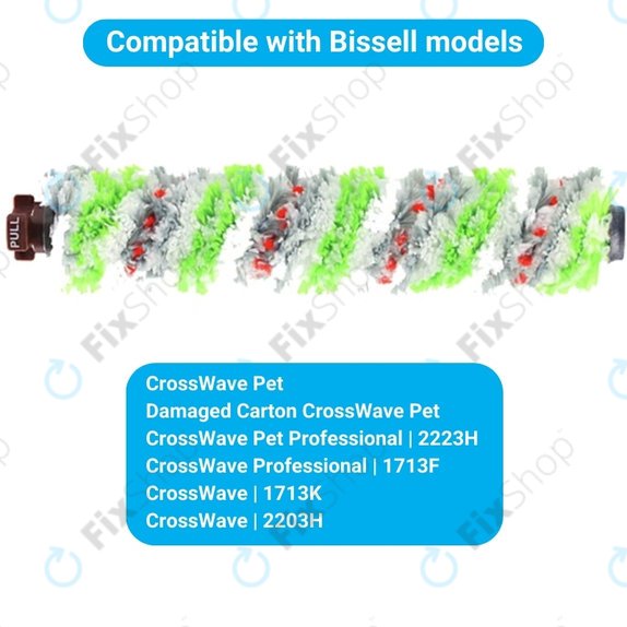 Spazzola Pet 1785 in microfibra per Bissell CrossWave