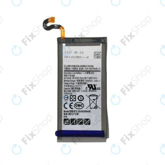 Batteria per Samsung S8 G950F, EB-BG950ABE, 3000mAh
